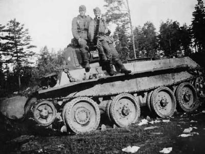 Soviet tank BT-7 13