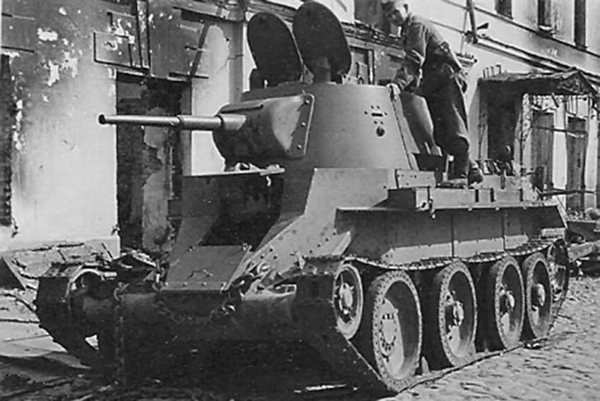 Soviet tank BT-7 18