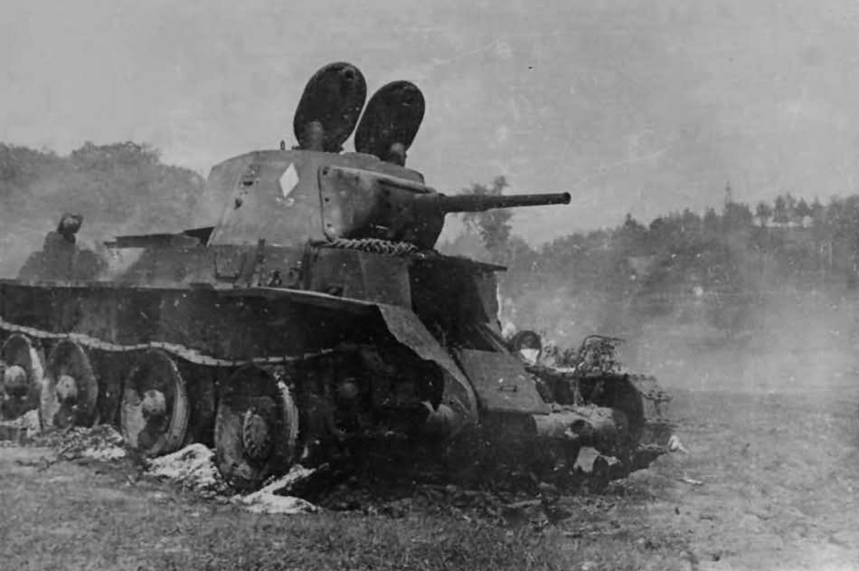 Soviet tank BT-7 23