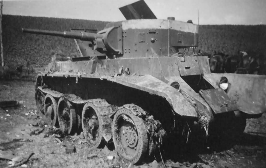 Soviet tank BT-7 26