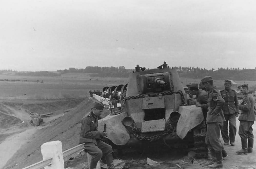 Soviet tank BT-7 abandoned by the Red Army in the summer of 1941