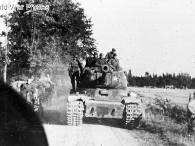 Heavy tank IS-2 near Tallin 1944