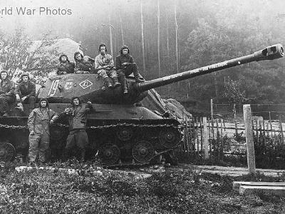 IS-2 „19” of the 78th Guards Heavy Tank Regiment Czechoslovakia 1945