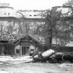 Destroyed IS-2 in Berlin 1945