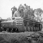 KV-1 tank captured by German forces during Operation Barbarossa