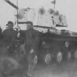 Heavy soviet tank KV-1 (КВ-1 с экранами) in german service