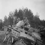 KV-1 heavy tank model 1939 – destroyed