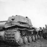 KV1 heavy tank destroyed 7