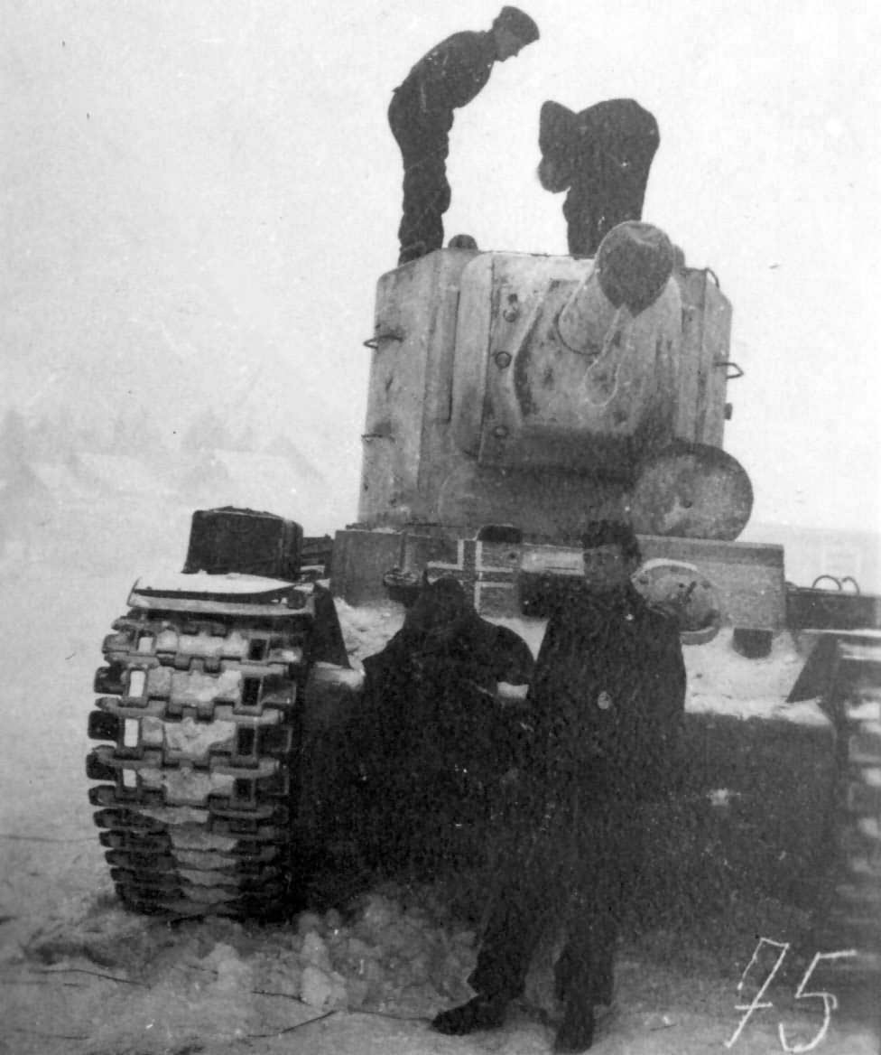 German KV2 winter camouflage 2