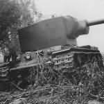 abandoned KV-2 heavy assault tank 2