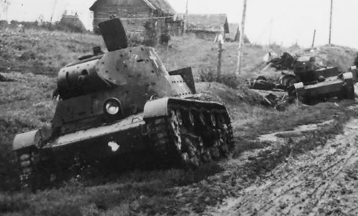 OT 133 tank flame thrower Russia 1941