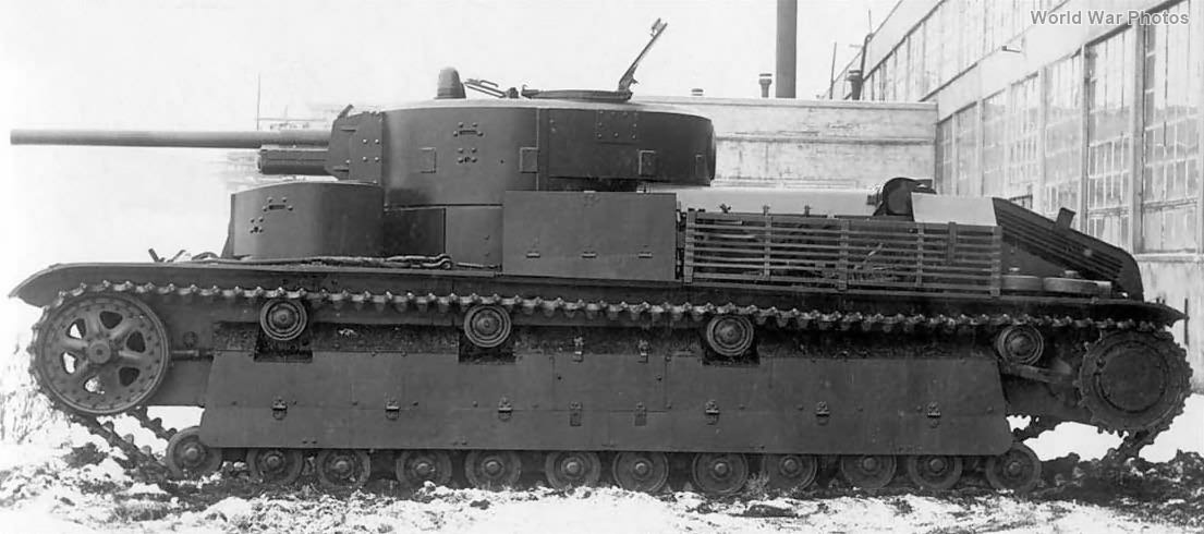 T-28 armed with F-34 gun Plant 92 October 1939