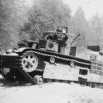 Destroyed tank T-28 model 1934 3