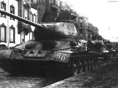 T-34-85 of the 1st Guards Tank Brigade April 1945