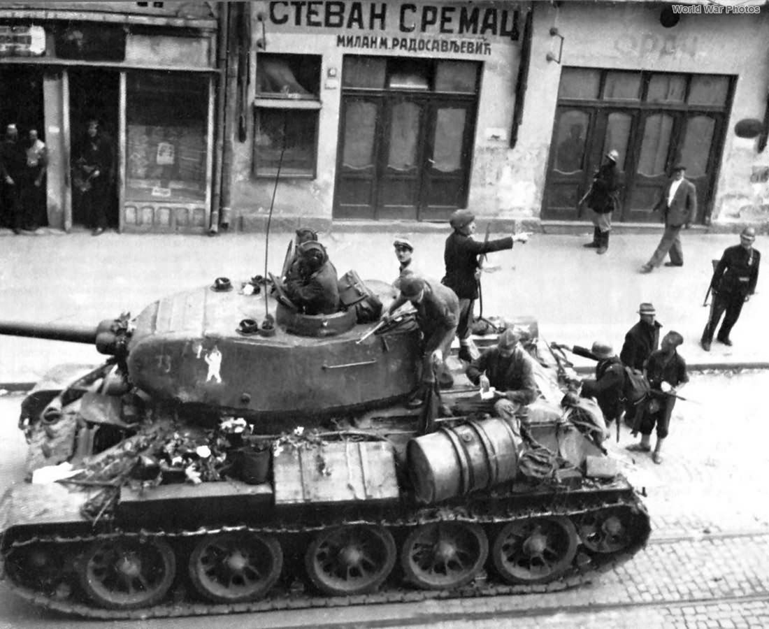 T-34-85 from 36th Guards Tank Brigade Belgrade 1944