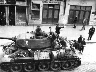 T-34-85 from 36th Guards Tank Brigade Belgrade 1944