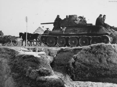 T-34/85 of the 9th Guards Tank Corps Poland 1945