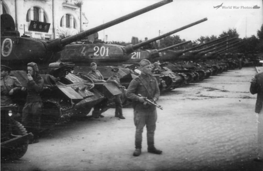 T-34-85 Manchuria Kharbin