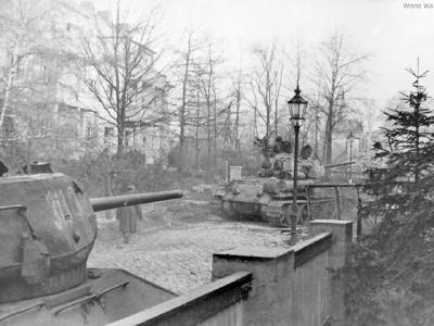 T-34-85 313 of the 7th Guards Tank Corps Germany 1945