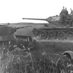 T-34/85 and T-26 256 Belarus 1944