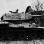 Medium tank T-34/85 262 of 5th Guards mechanized corps