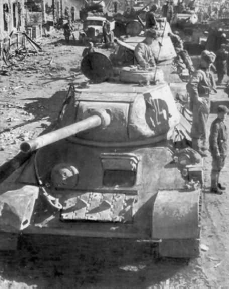 Soviet T-34/85 tank