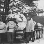 T-34 Beute Panzer PzKpfw 747 (r) with Balkenkreuz