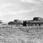 T-34 tanks armed with the 76 mm gun F-34