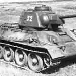 T-34 tank color photo code 52