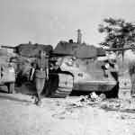 T-34 and KV-1 tanks destroyed