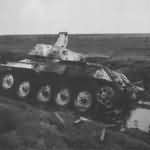 burned out T-34 tank 15
