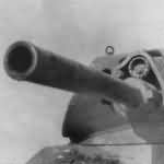Detail of the turret of Tank T-34