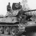 T-34/76 tank in german Wehrmacht service 86