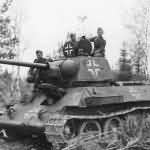 German T-34 76 tank 21