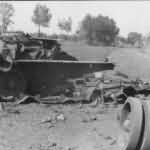 knocked out T-34