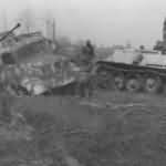 T-34/76 tank in german Wehrmacht service (4. (Panzer) Kompanie schw. Ski-Batallion 1)