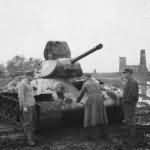 T-34/76 tank in german Wehrmacht service 70
