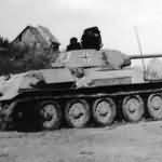 T-34 tank early in german service