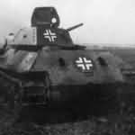 Rear of the German T-34/76