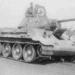 T-34/76 tank in german Wehrmacht service 36