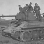 T-34/76 tank in german Wehrmacht service 46