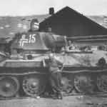 T-34/76 tank #15 in german Wehrmacht service 68