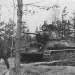 German T-34 tank with balkenkreuz