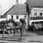 T-34/76 tank on street