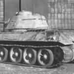 T-34 76 model 1943 tank in German Wehrmacht Service