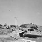 T-34 tanks in battle of Stalingrad 1942