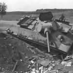 T-34 tank model 1941 in Wolkowysk July 1941