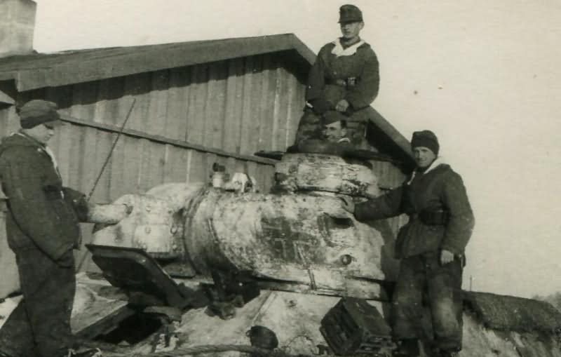 German Pz. 747(r) tank turret