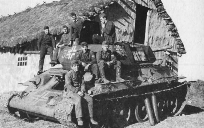 T-34/76 tank in german Wehrmacht service 56 | World War Photos