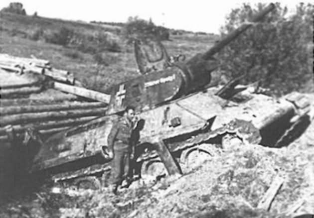 T-34/76 tank in german Wehrmacht service 54